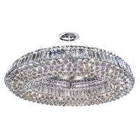 741-9012 Vescovo LED 10 Light Ceiling Light Polished Chrome