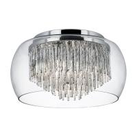 741-9243 Cuccia LED Semi-Flush Ceiling Light Polished Chrome