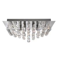 741-9283 Iaconi LED 4 Light Semi-Flush Light Polished Chrome