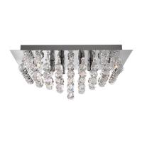 741-9284 Iaconi LED 6 Light Semi-Flush Light Polished Chrome