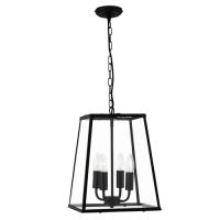 741-9379 Volpe LED 4 Light Lantern Black