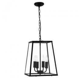 741-9379 Volpe LED 4 Light Lantern Black 