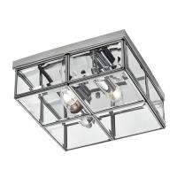 741-9389  LED 2 Light Lantern Polished Chrome