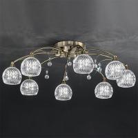 211-9499 Lanzoni LED 8 Light Ceiling Light Bronze Finish