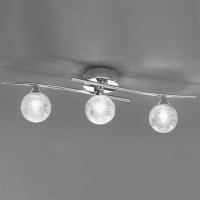 212-9501 Stellato LED 3 Light Ceiling Light Polished Chrome