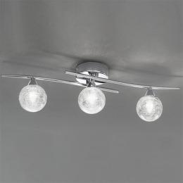 212-9501 Stellato LED 3 Light Ceiling Light Polished Chrome 