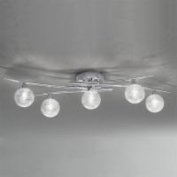 212-9502 Stellato LED 5 Light Ceiling Light Polished Chrome