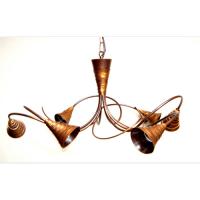 Italiano CONICO-6P  LED 6 Light Ceiling Light Rich Golden Bronze