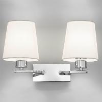 212-9568 Girelli LED 2 Light Wall Light Polished Chrome