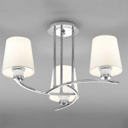 212-9571 Girelli LED 3 Light Ceiling Light Polished Chrome 