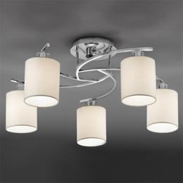 212-9575 Girelli LED 5 Light Ceiling Light Polished Chrome 