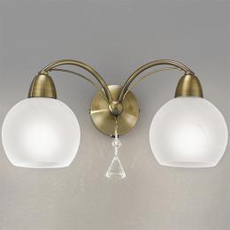 211-9581 Tempesta LED 2 Light Wall Light Bronze Finish 