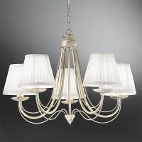 211-9593 Pompeo LED 5 Light Ceiling Light Cream and Gold