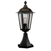 741-9691 Aldo LED Outdoor Pedestal Lamp Black