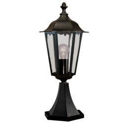 741-9691 Aldo LED Outdoor Pedestal Lamp Black 