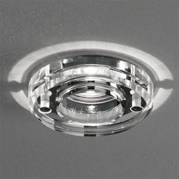 211-9732 Recessed Downlights IP65 Rated Recessed Downlight Polished Chrome and Crystal 