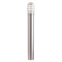 741-9792 Lovato LED Outdoor Post Lamp Satin Silver Finish