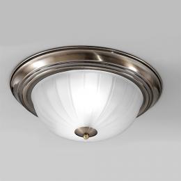 211-9896 Flush Ceiling Light LED Small Flush Ceiling Light Bronze Finish 