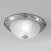 211-9898 Flush Ceiling Light LED Small Flush Ceiling Light Satin Nickel Finish