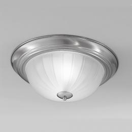 211-9898 Flush Ceiling Light LED Small Flush Ceiling Light Satin Nickel Finish 