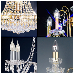 Traditional Crystal Table Lamps 